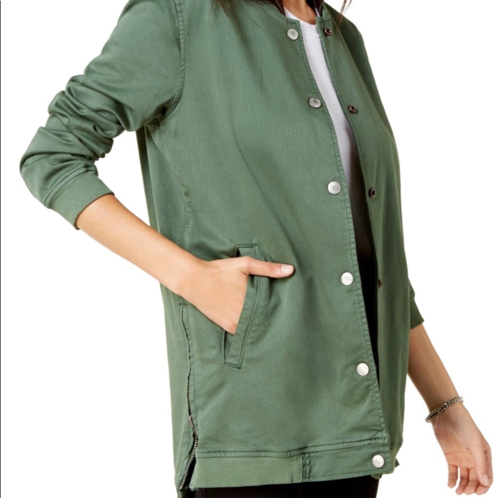 Gorgeous Lucky 🍀 Brand Long Varsity Jacket